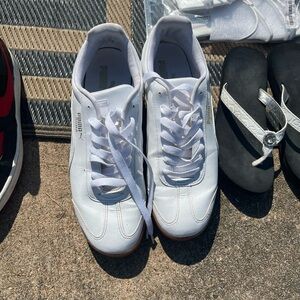 White pumas for men size 11